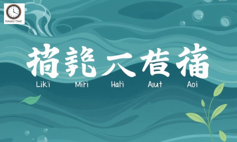 200 Best Japanese Names Meaning Water