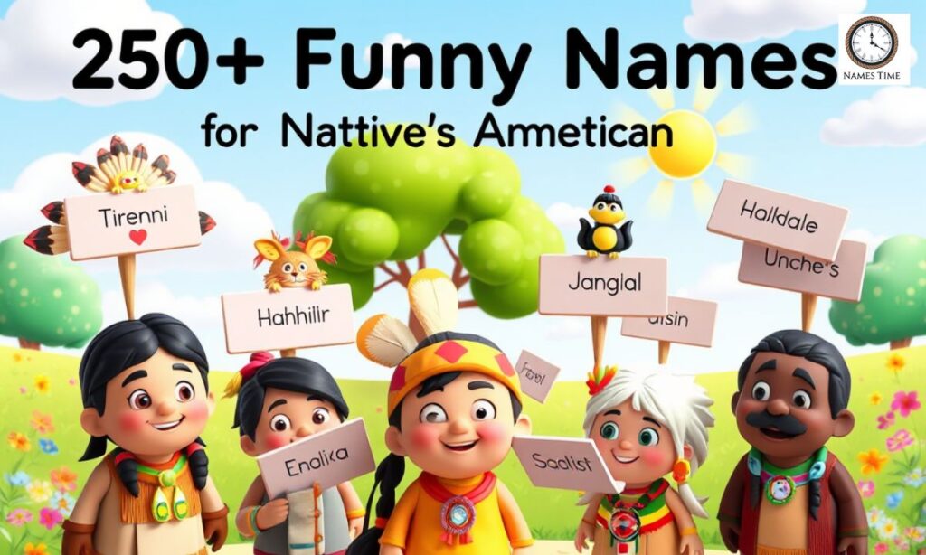 250+Funny Names for Native American