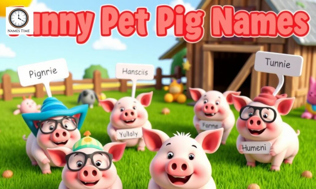 250+Funny Pet Pig Names