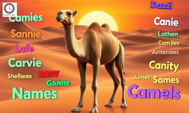 250+Names for Camels