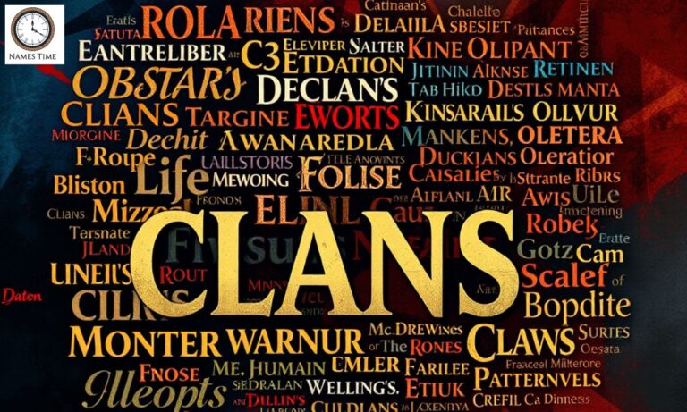 300+Famous Names for Clan