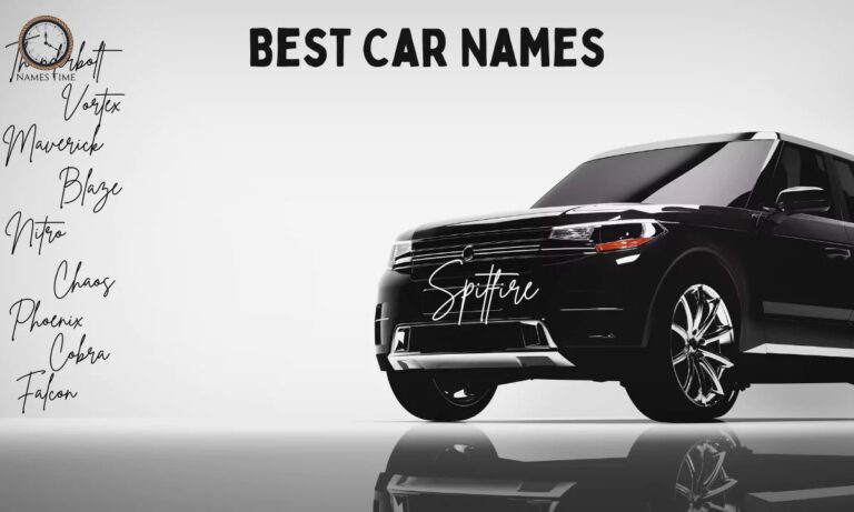 Best Name Ideas for Your Sleek Black Car