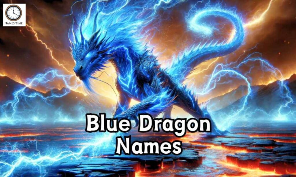 Electric-Themed Names for Blue Dragon