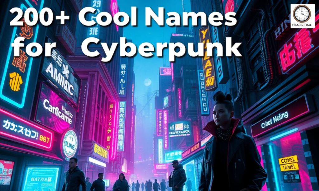 200+ Cool Names for Cyberpunk