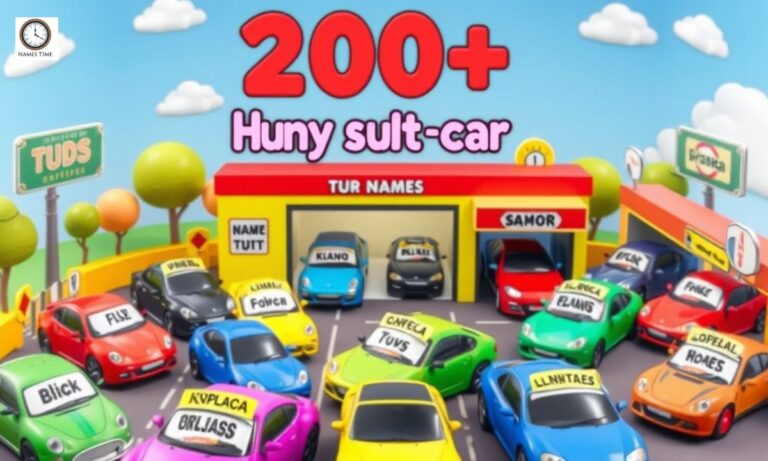 200+ Funny Names for Car