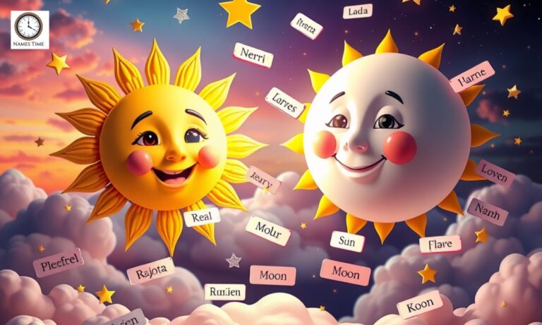 Baby Names That Mean “Moon” And “Sun”