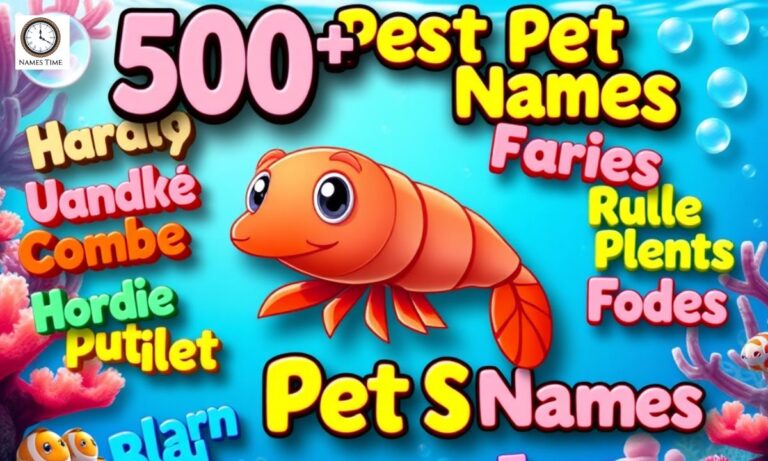 Best Pet Names for Shrimps