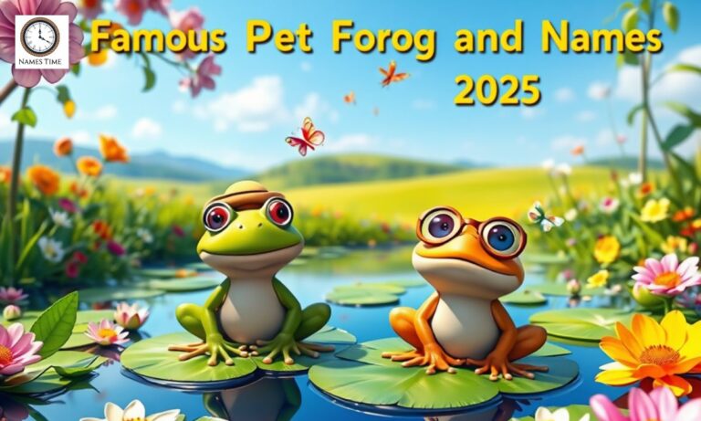 Famous Pet Frog And Toad Names That Took Over 2025