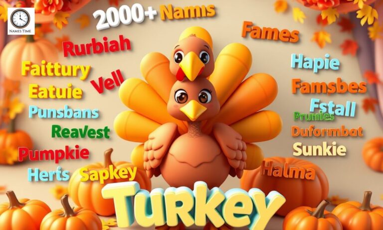 Famous Pet Names for Turkey